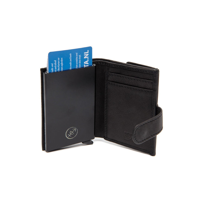Torola Full-Grain Leather Card Holder 여성용
