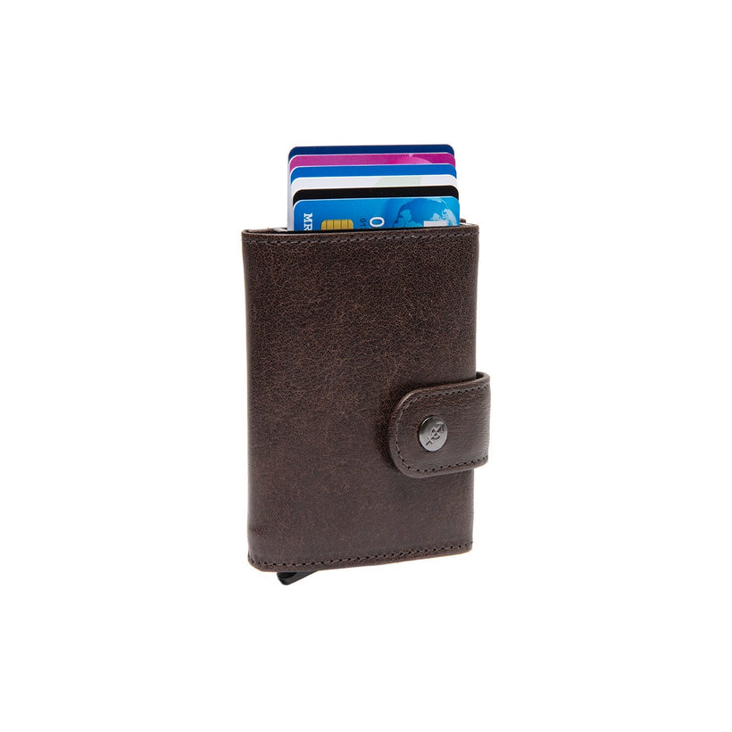 Varrano Full-Grain Leather Card Holder 여성용