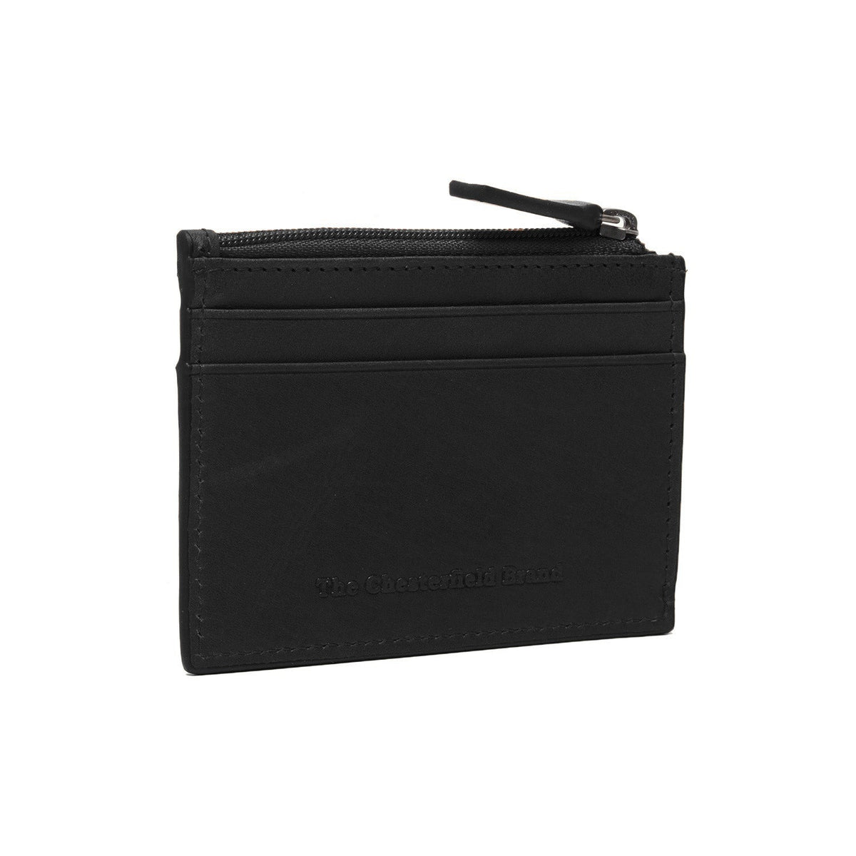 Leather Card Wallet 여성용 in Classic 100% Full-Grain Leather - Full Exterior Front Profile View | Buy Online