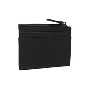 Leather Card Wallet 여성용 in Classic 100% Full-Grain Leather - Full Exterior Front Profile View | Buy Online