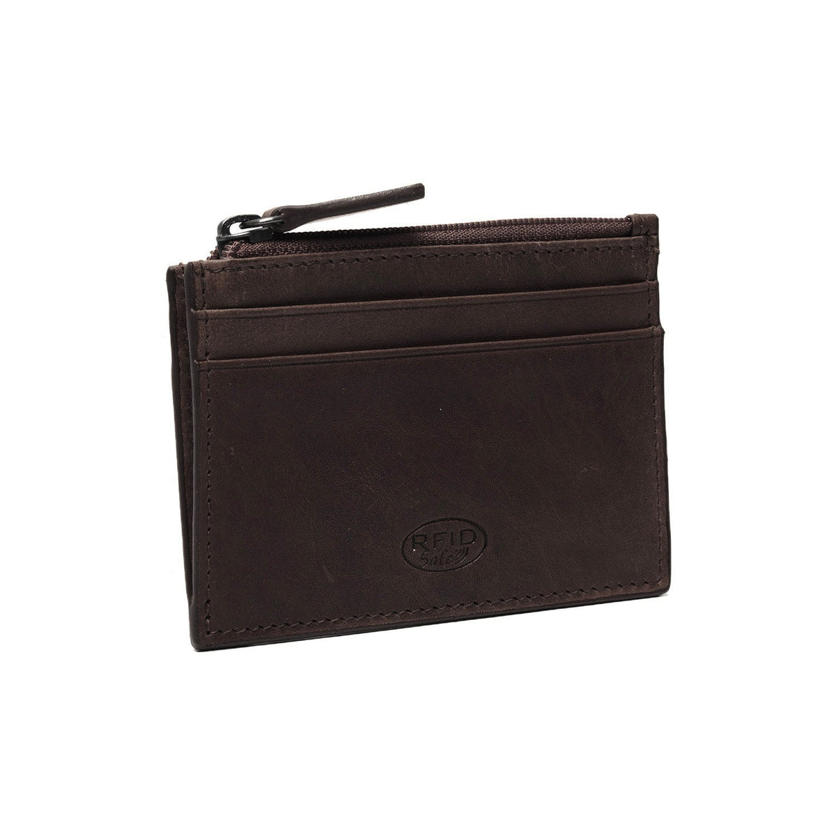 Brown Leather Card Wallet 여성용, detail view 4