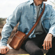 
Birmingham 가죽 크로스백 – alternate product view 3