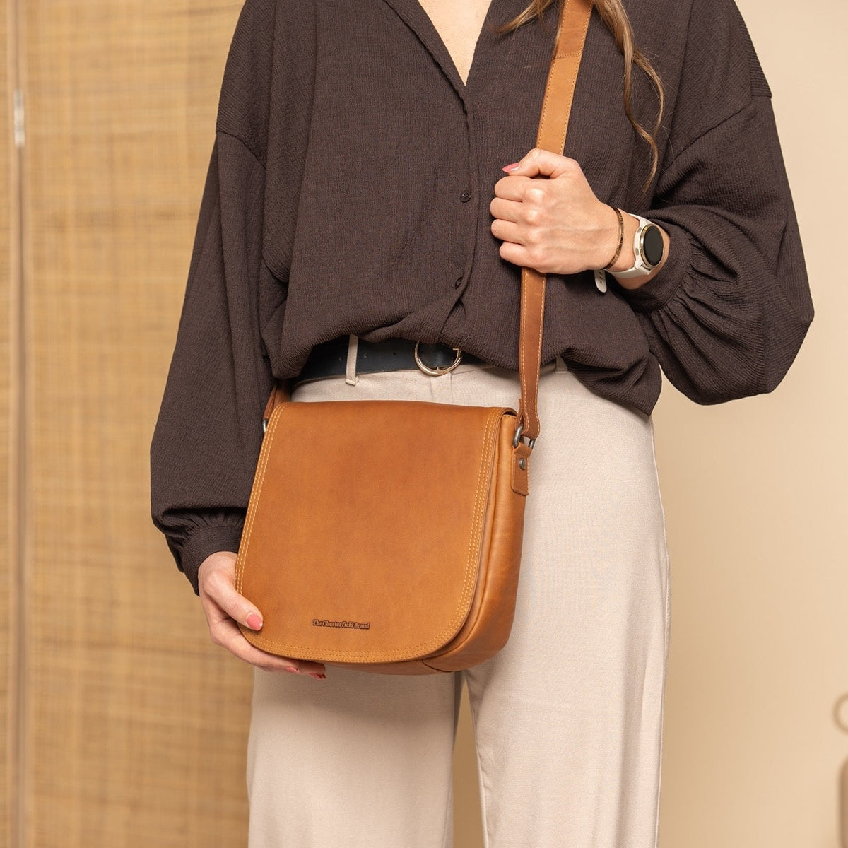 Everglades Full-Grain Leather Crossbody Bag 여성용 – alternate product view 3
