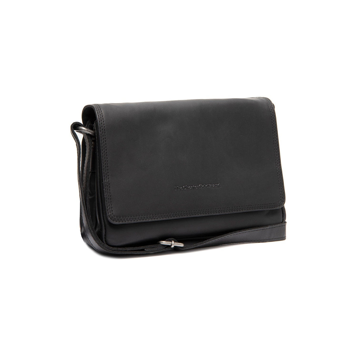 Forano Full-Grain Leather Crossbody Bag 여성용 in Classic 100% Full-Grain Leather - Full Exterior Front Profile View | Buy Online