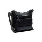 Hailey Full-Grain Leather Crossbody Bag 여성용 in Classic 100% Full-Grain Leather - Full Exterior Front Profile View | Buy Online