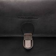 
Classic 100% Full-Grain leather Bag - 보강된 가죽 스트랩과 정교한 스티칭이 돋보이는 후면 뷰