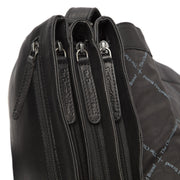 Millie Full-Grain Leather Crossbody Bag 여성용 - Structured Side Profile Showing Gusset Depth &amp; Expansion Capacity