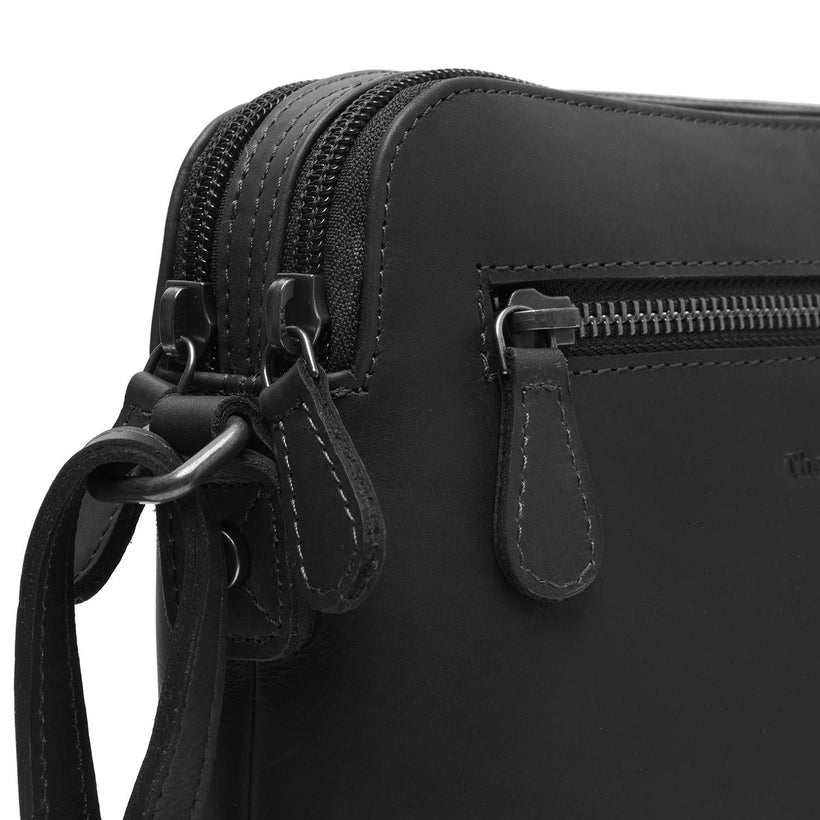 Nebraska Full-Grain Leather Crossbody Bag 여성용
