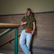 Nebraska Full-Grain Leather Crossbody Bag 여성용 – alternate product view 3