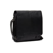Raphael Full-Grain Leather Crossbody Bag 남성용 in Classic 100% Full-Grain Leather - Full Exterior Front Profile View | Buy Online