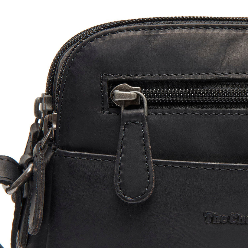 Vionne Full-Grain Leather Crossbody Bag 여성용