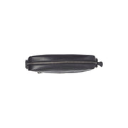 
Solid Antique Brass Hardware & Heavy-Duty Dual Zipper Detail on Westmere 가죽 크로스백