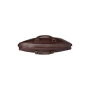 Close-Up Detail of Classic Collar &amp; Heavy-Duty Zipper Hardware on Leather Garment Bag Josh 여성용