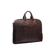 Tailored Rib Cuffs &amp; Hem Craftsmanship Construction Detail on Leather Garment Bag Josh 여성용