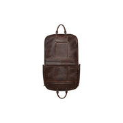 Leather Garment Bag Josh 여성용 - Lateral Side Profile View Showing Sleeve Cut &amp; Athletic Taper Fit