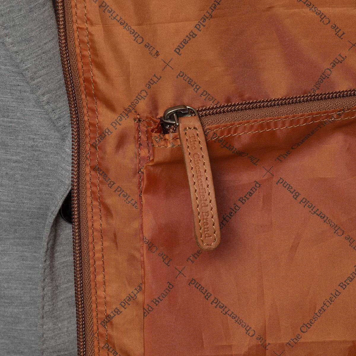 Cognac Leather Garment Bag Josh 여성용, detail view 6