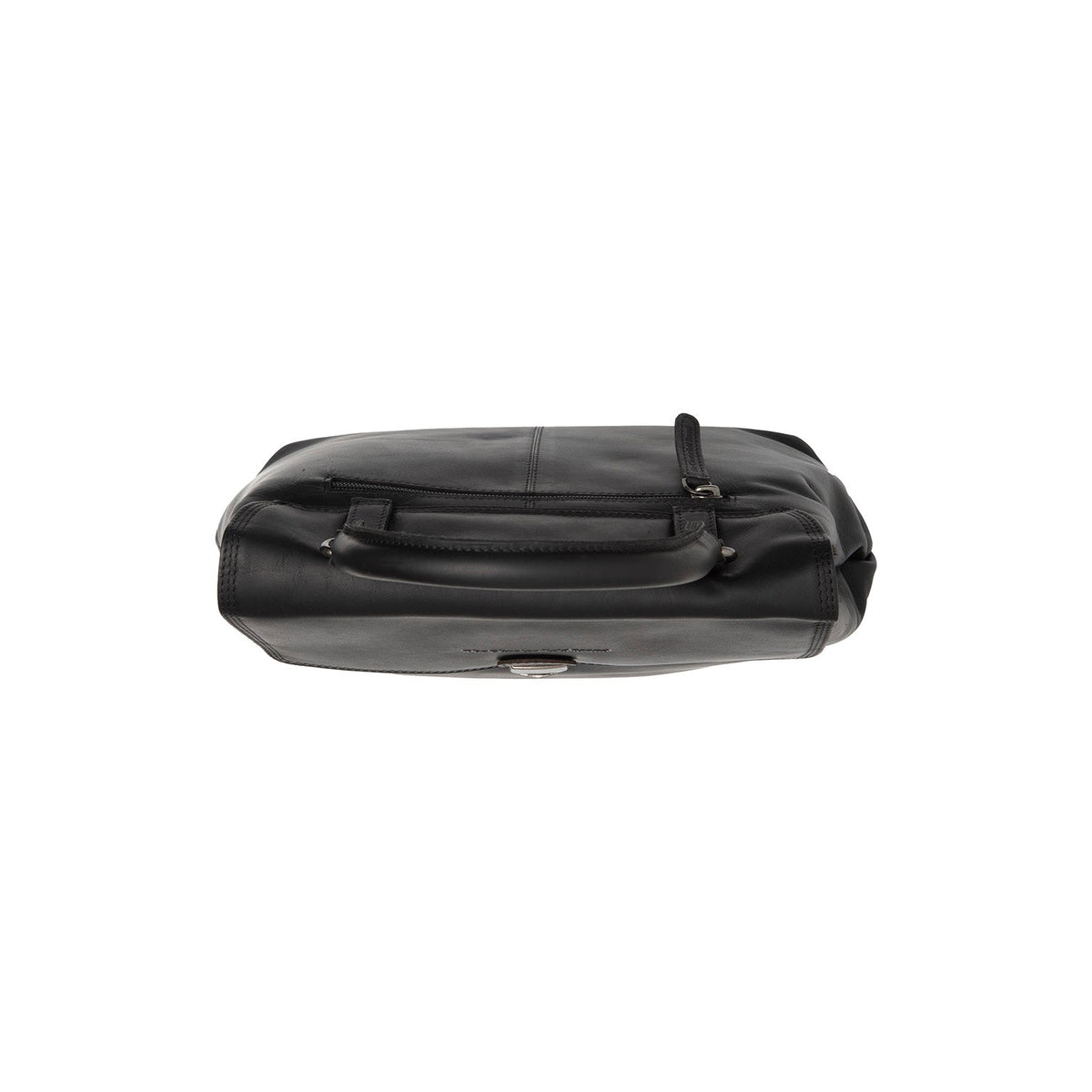 Angera Full-Grain Leather Handbag 여성용 - Lateral Side Profile View Showing Sleeve Cut &amp; Athletic Taper Fit