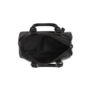 Dalford Full-Grain Leather Handbag 여성용 - Lateral Side Profile View Showing Sleeve Cut &amp; Athletic Taper Fit