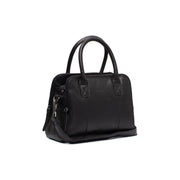 Ezra Full-Grain Leather Handbag 여성용 in Classic 100% Full-Grain Leather - Front Profile View &amp; Tailored Silhouette | Buy Online
