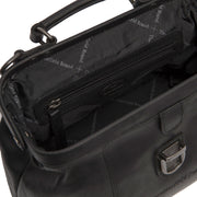 
Classic 100% Full-Grain leather Goods - 어깨 라인과 깔끔한 밑단이 돋보이는 뒷면 뷰