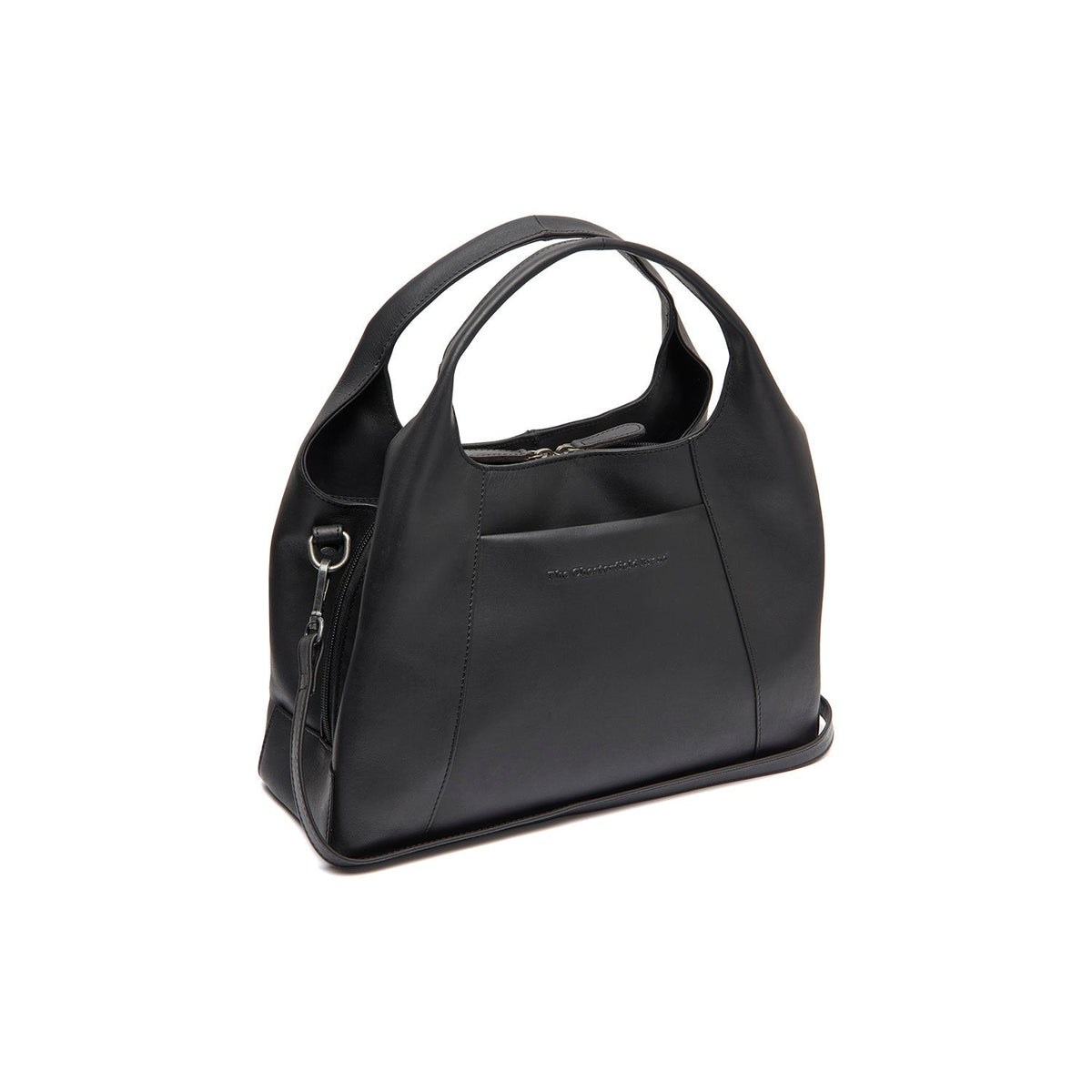 Salina Full-Grain Leather Handbag 여성용 in Classic 100% Full-Grain Leather - Front Profile View &amp; Tailored Silhouette | Buy Online