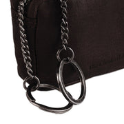 Styled Fit Perspective of Corey Full-Grain Leather Key Case 여성용 on Model - Natural Daylight Drape