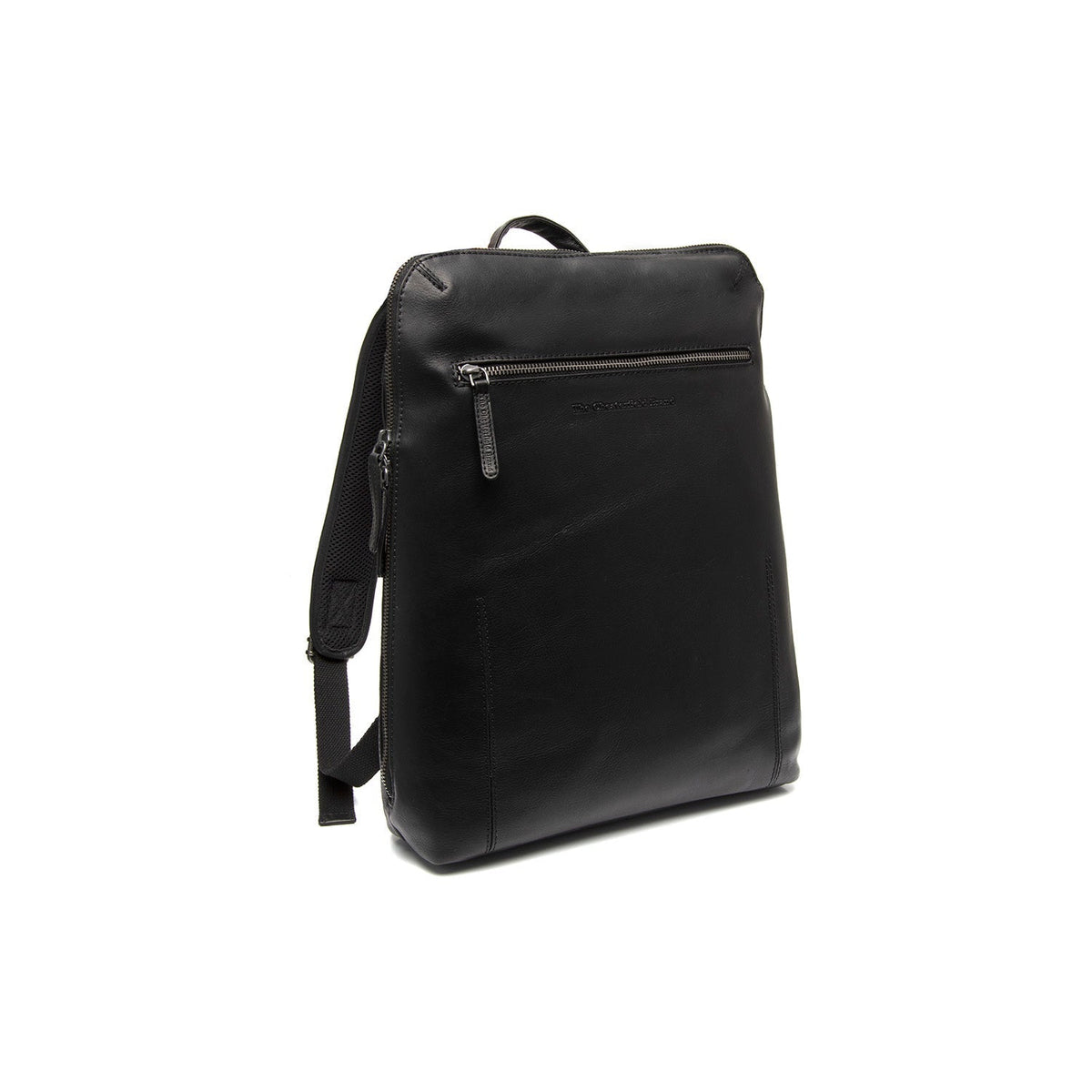 Filmore Full-Grain Leather Laptop Backpack 클래식 100% 천연 풀그레인 가죽 - Full Exterior 정면 스타일 및 테일러드 실루엣 | 공식 온라인 스토어 구매
