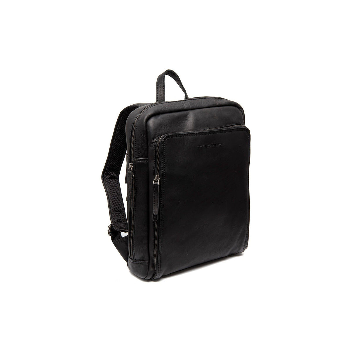 Jasper Full-Grain Leather Laptop Backpack 여성용 in Classic 100% Full-Grain Leather - Full Exterior Front Profile View | Buy Online