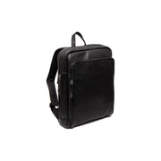 Jasper Full-Grain Leather Laptop Backpack 여성용 in Classic 100% Full-Grain Leather - Full Exterior Front Profile View | Buy Online