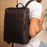 Jasper Full-Grain Leather Laptop Backpack 여성용 – alternate product view 2