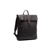 Larsson Full-Grain Leather Laptop Backpack 여성용 in Classic 100% Full-Grain Leather - Full Exterior Front Profile View | Buy Online