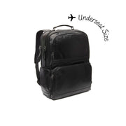 Lennox Full-Grain Leather Laptop Backpack 여성용 in Classic 100% Full-Grain Leather - Full Exterior Front Profile View | Buy Online
