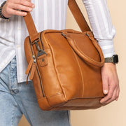 Boston Full-Grain Leather Laptop Bag 남성용 – alternate product view 2