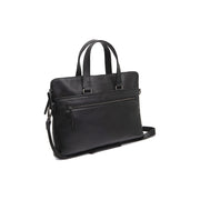 Elvas Full-Grain Leather Laptop Bag 여성용 in Classic 100% Full-Grain Leather - Full Exterior Front Profile View | Buy Online