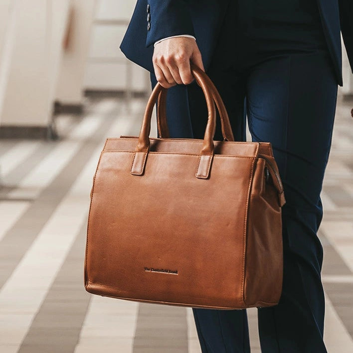 Rivera Full-Grain Leather Laptop Bag 여성용 – alternate product view 2