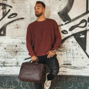Seth Full-Grain Leather Laptop Bag 남성용 – alternate product view 3
