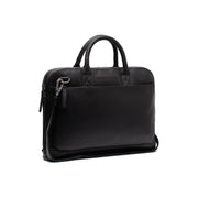 Tilbury Full-Grain Leather Laptop Bag 여성용 in Classic 100% Full-Grain Leather - Full Exterior Front Profile View | Buy Online