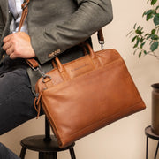 Tilbury Full-Grain Leather Laptop Bag 여성용 – alternate product view 2