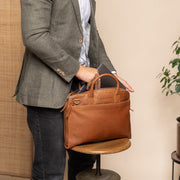 Tilbury Full-Grain Leather Laptop Bag 여성용 – alternate product view 3