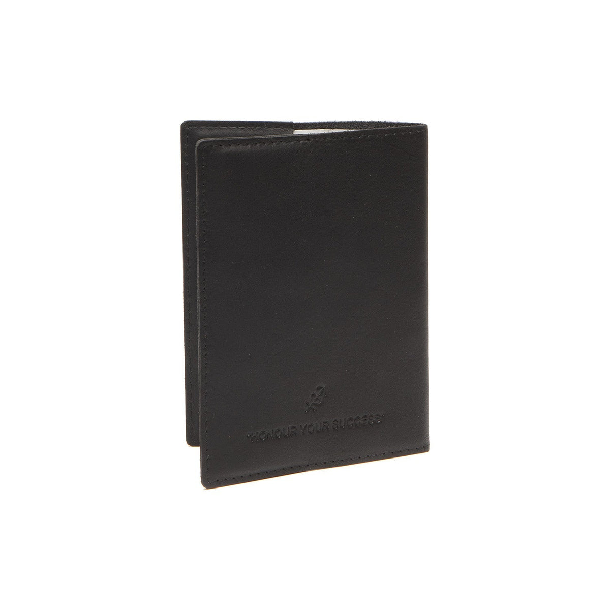 Close-Up Detail of Classic Collar &amp; Heavy-Duty Zipper Hardware on Leather Passport Case 여성용