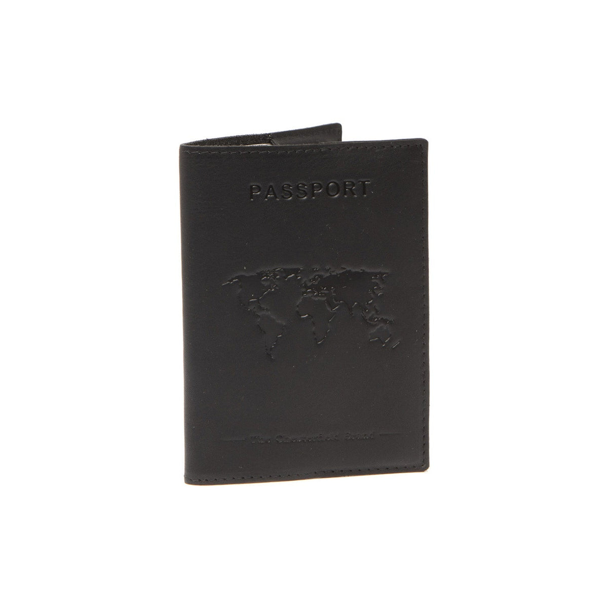 Leather Passport Case 여성용 in Classic 100% Full-Grain Leather - Front Profile View &amp; Tailored Silhouette | Buy Online