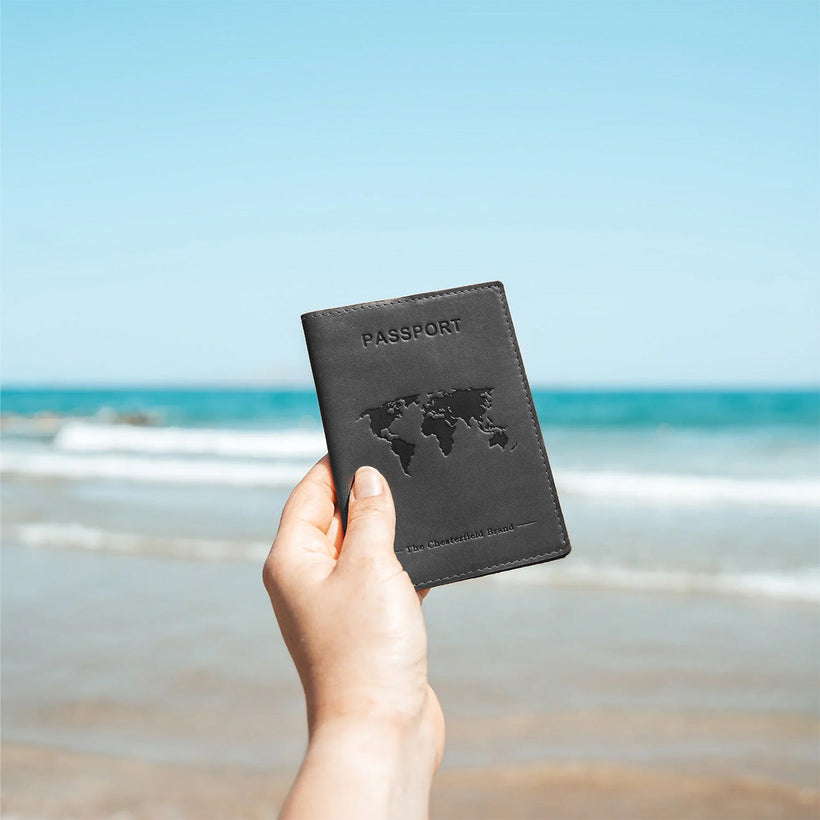 Leather Passport Case 여성용