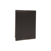 Styled Fit Perspective of Leather Passport Case 여성용 on Model - Natural Daylight Drape