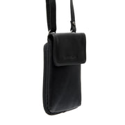 
Langley 풀그레인 천연 가죽 Phone Bag 클래식 100% 천연 풀그레인 가죽 - 정면 스타일 및 테일러드 실루엣 | 공식 온라인 스토어 구매