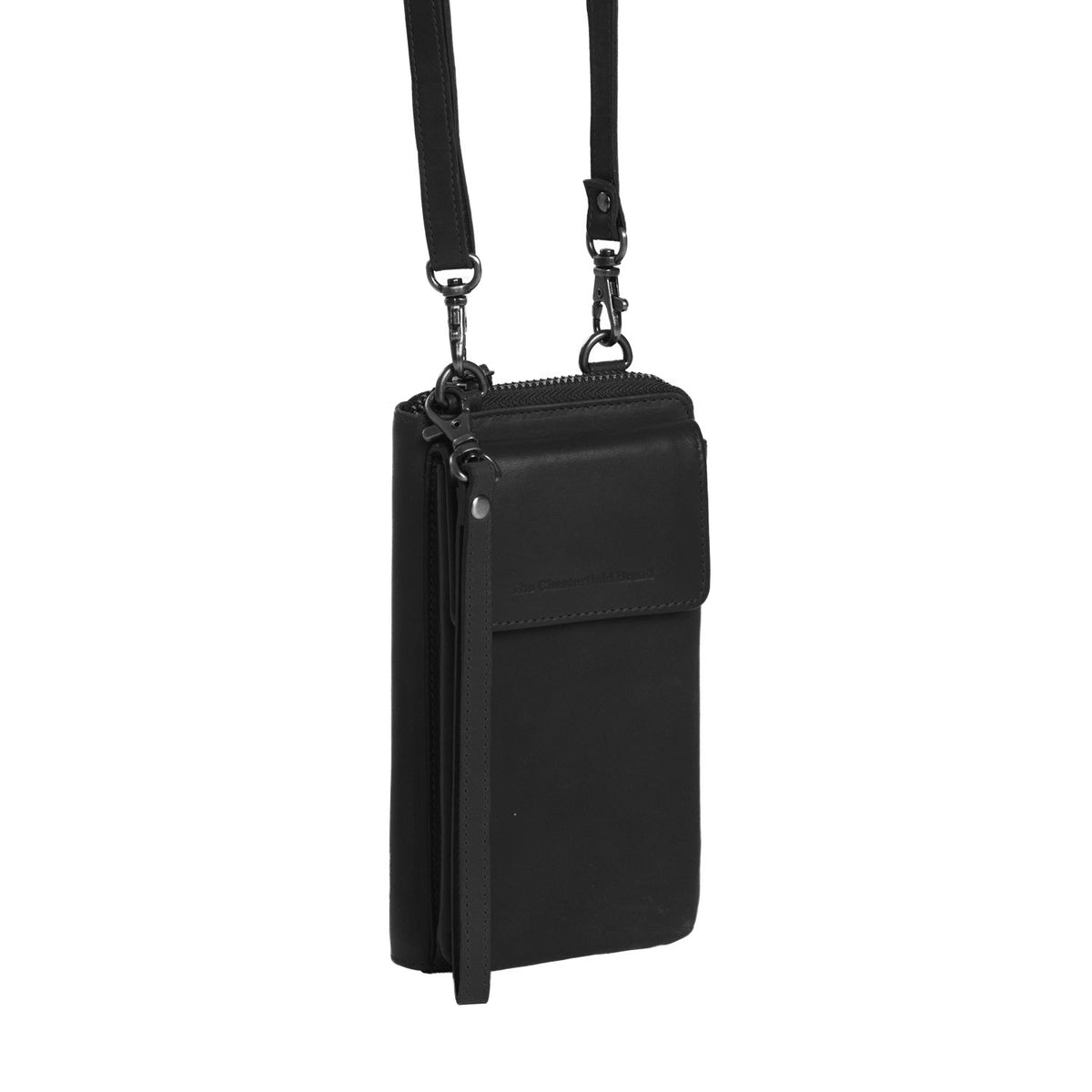 
Malaga 풀그레인 천연 가죽 Phone Bag 클래식 100% 천연 풀그레인 가죽 - 정면 스타일 및 테일러드 실루엣 | 공식 온라인 스토어 구매