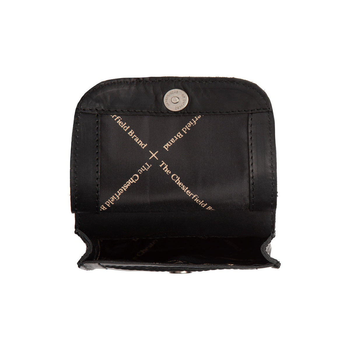 
클로즈업 상세 of Classic Collar & Heavy-Duty Zipper Hardware on Nebra 풀그레인 천연 가죽 Phone Bag