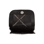 
클로즈업 상세 of Classic Collar & Heavy-Duty Zipper Hardware on Nebra 풀그레인 천연 가죽 Phone Bag
