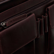 Brown Leather Portfolio Moreton 여성용, detail view 3