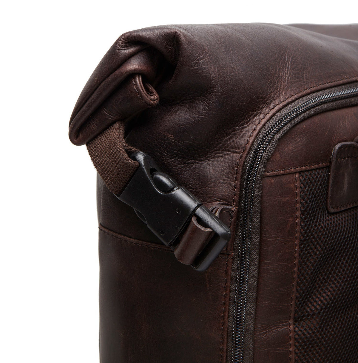 Liverpool Full-Grain Leather Roll-top Backpack 여성용 – alternate product view 3