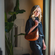 Alexandria Full-Grain Leather Shoulder Bag 여성용 – alternate product view 3
